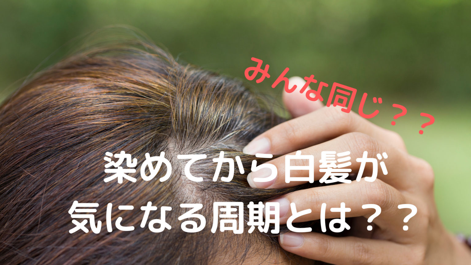 白髪は切るより抜くほうがいい！メリット・デメリットを現役美容師が徹底解説 | tetsuya-haircare